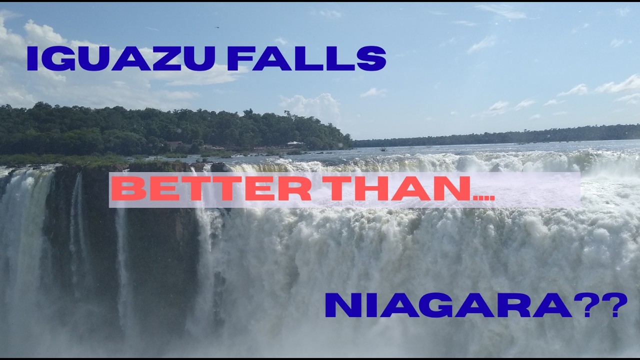 Iguazu Falls: Better than Niagara??