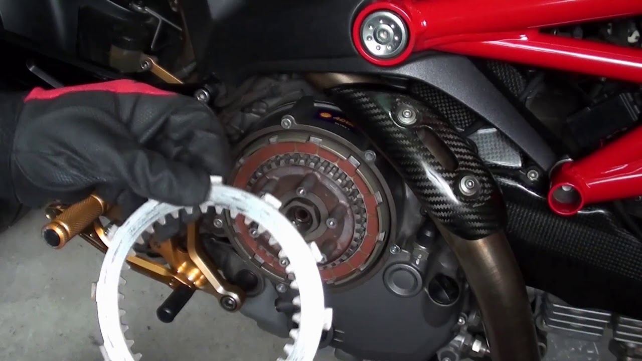 Ducati How to dry clutch remove クラッチ交換方法