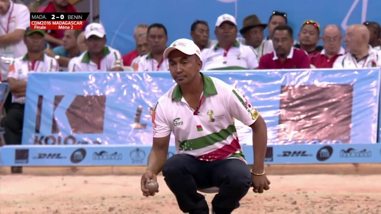 Championnat du monde 2016 de p&eacute;tanque  - Finale - Madagascar vs B&eacute;nin
