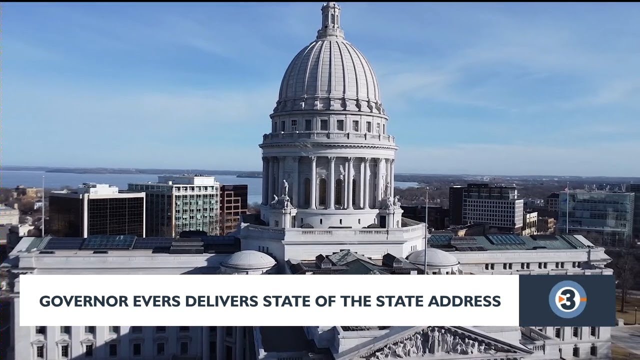 Evers celebrates 7 years of work, urges Legislature to push forward in final State of the State