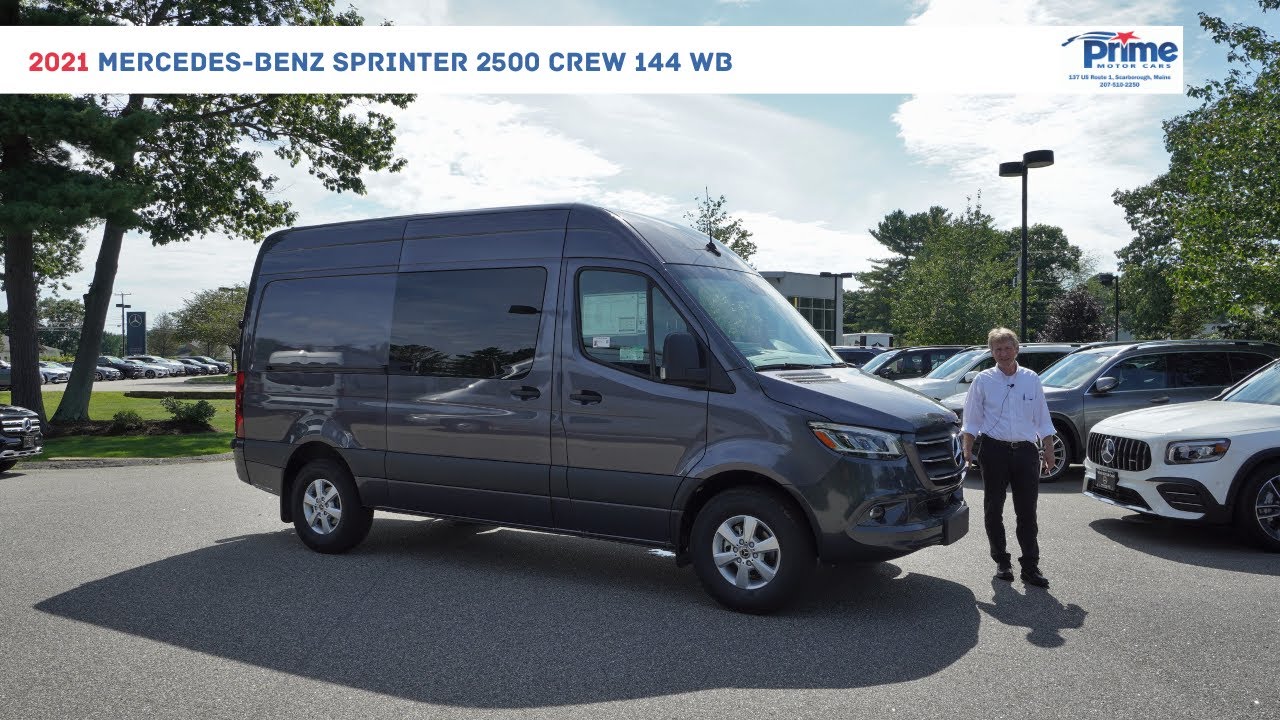 2021 Mercedes-Benz Sprinter 2500 Crew 144 WB | Video Tour with Roger