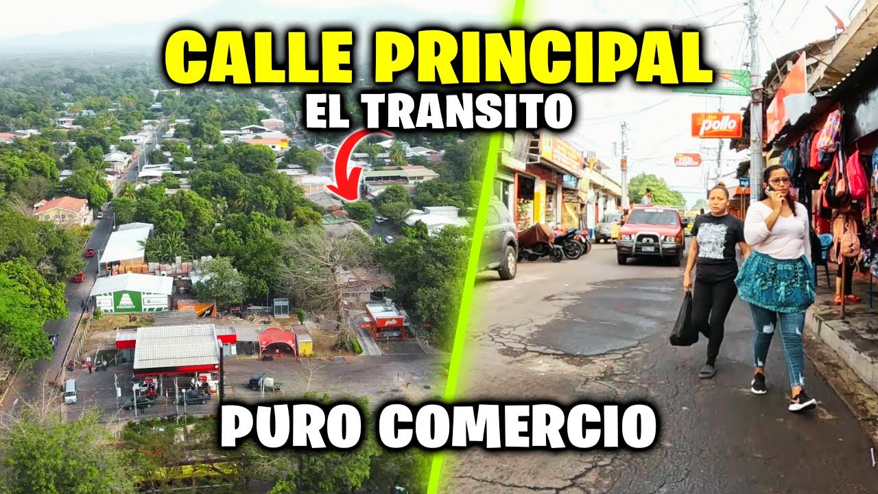 🚨CALLE Principal El TRANSITO, SAN MIGUEL🚨 El Salvador.