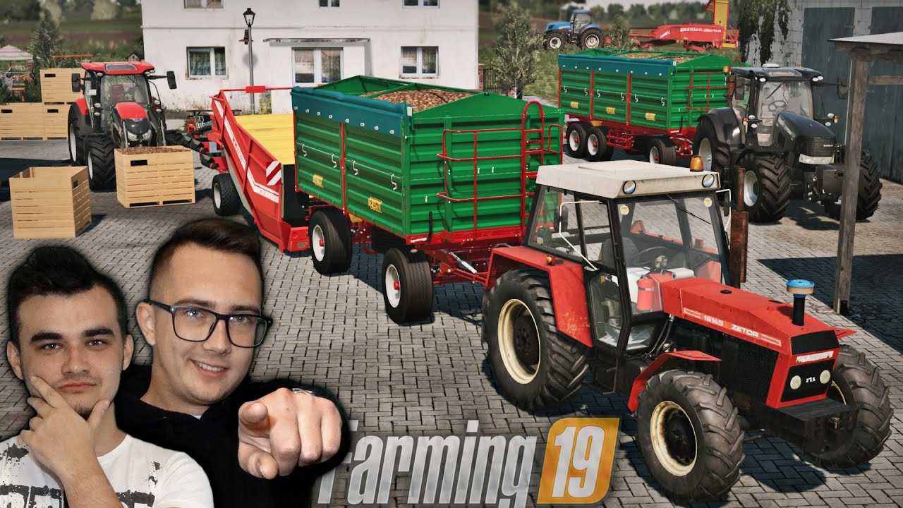 Kopanie Ziemniaków W Błocie 🌱 Kosz Przyjęciowy & Skrzynki 😱 
