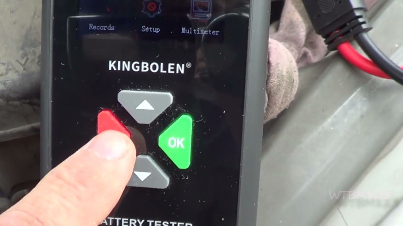 KINGBOLEN BM580  battery Analyzer, Test 6v, 12, and AH batteries