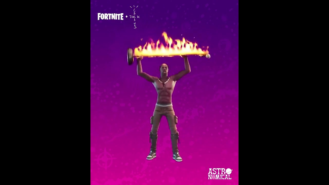 Fortnite - TRAVIS SCOTT RAGE EMOTE
