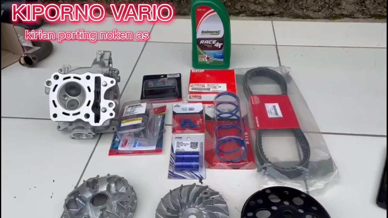 PAKET KIRIAN PORTING NOKEN AS VARIO 150 AMAN NYAMAN #DR16CVTUPGRADE #variovlog