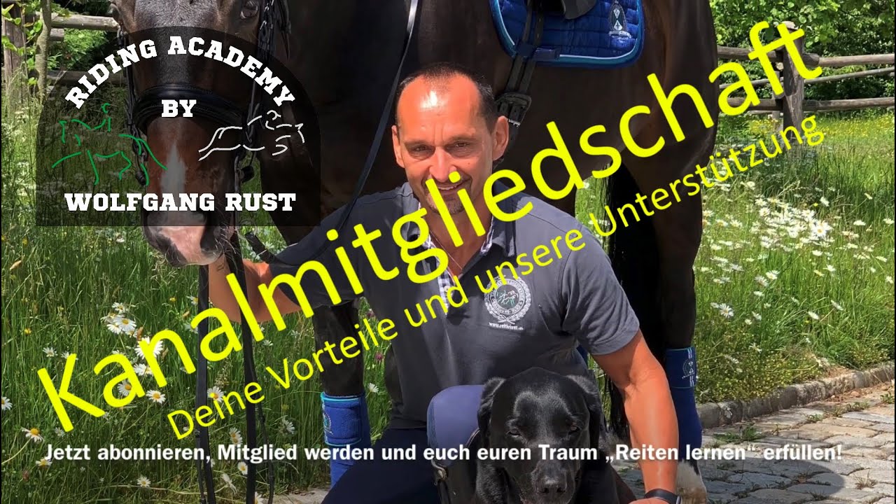 Vorteile einer Mitgliedschaft bei Riding Academy by Wolfgang Rust! Reiten lernen! Pferde! Reiter!