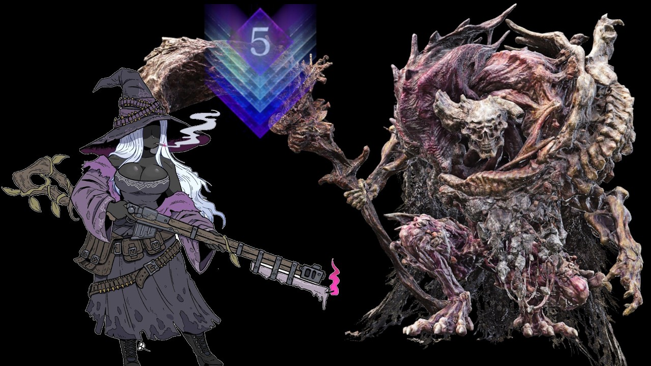 Nightreign - Depth 5 Solo Recluse, 131 Kills, Lvl 15 - Dreglord (feat. Red Bear and Artorias)