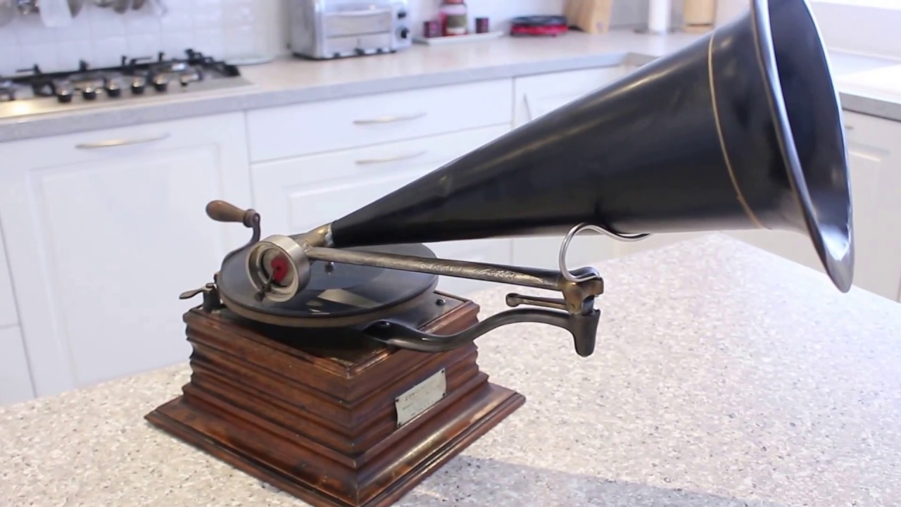 1900 Zonophone Prescott Model C Gramophone Phonograph