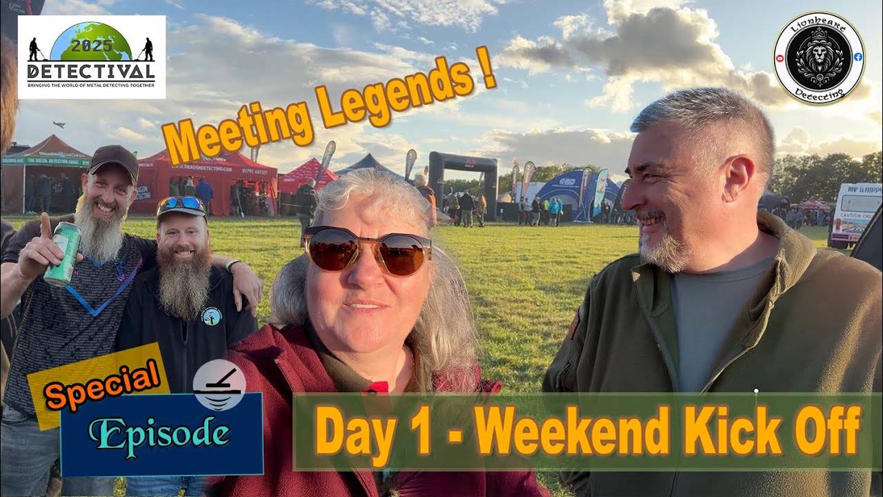 Metal detecting - Detectival 2025 &ndash; On the Ground