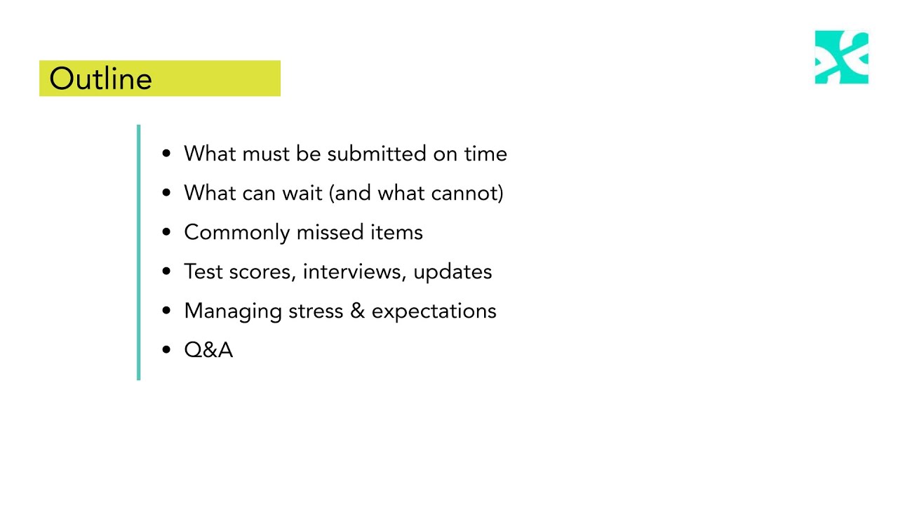 Sesameed Webinar - Refining Your Application