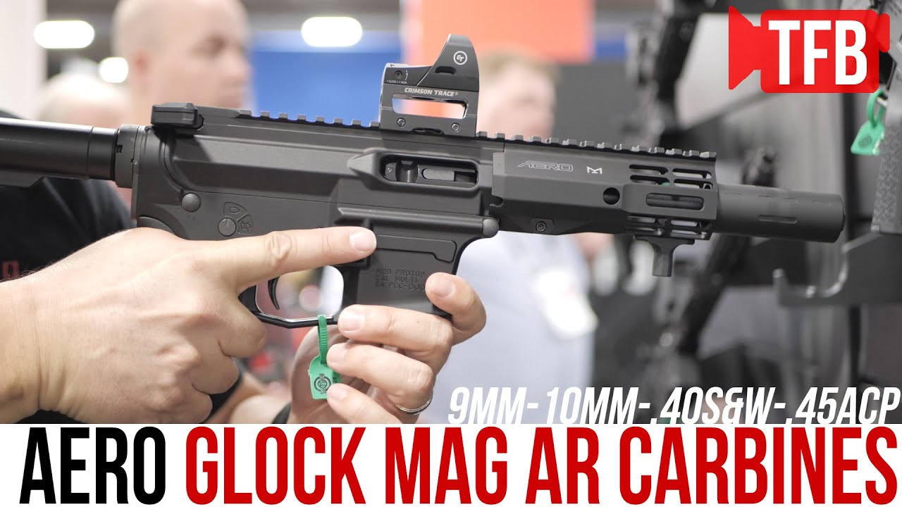 НОВИНКА! Карабины Glock Mag AR от Aero калибров 9 мм, 10 мм, .40S&W и .45ACP [SHOT Show 2020]