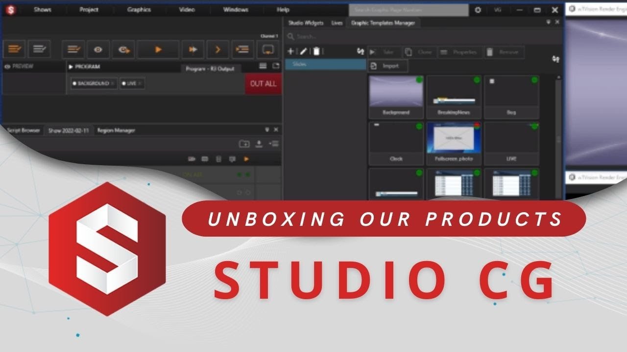 Unboxing StudioCG