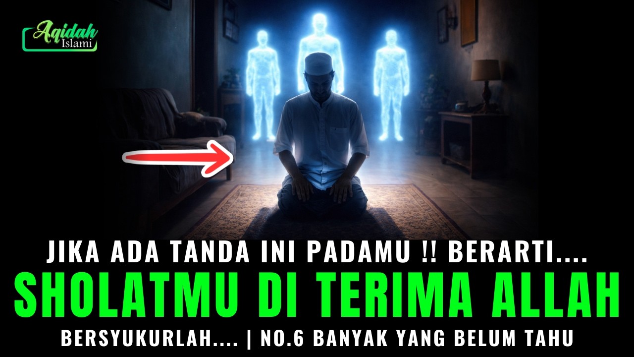 Bersyukurlah !! Inilah 6 Tanda Allah Menerima Sholatmu