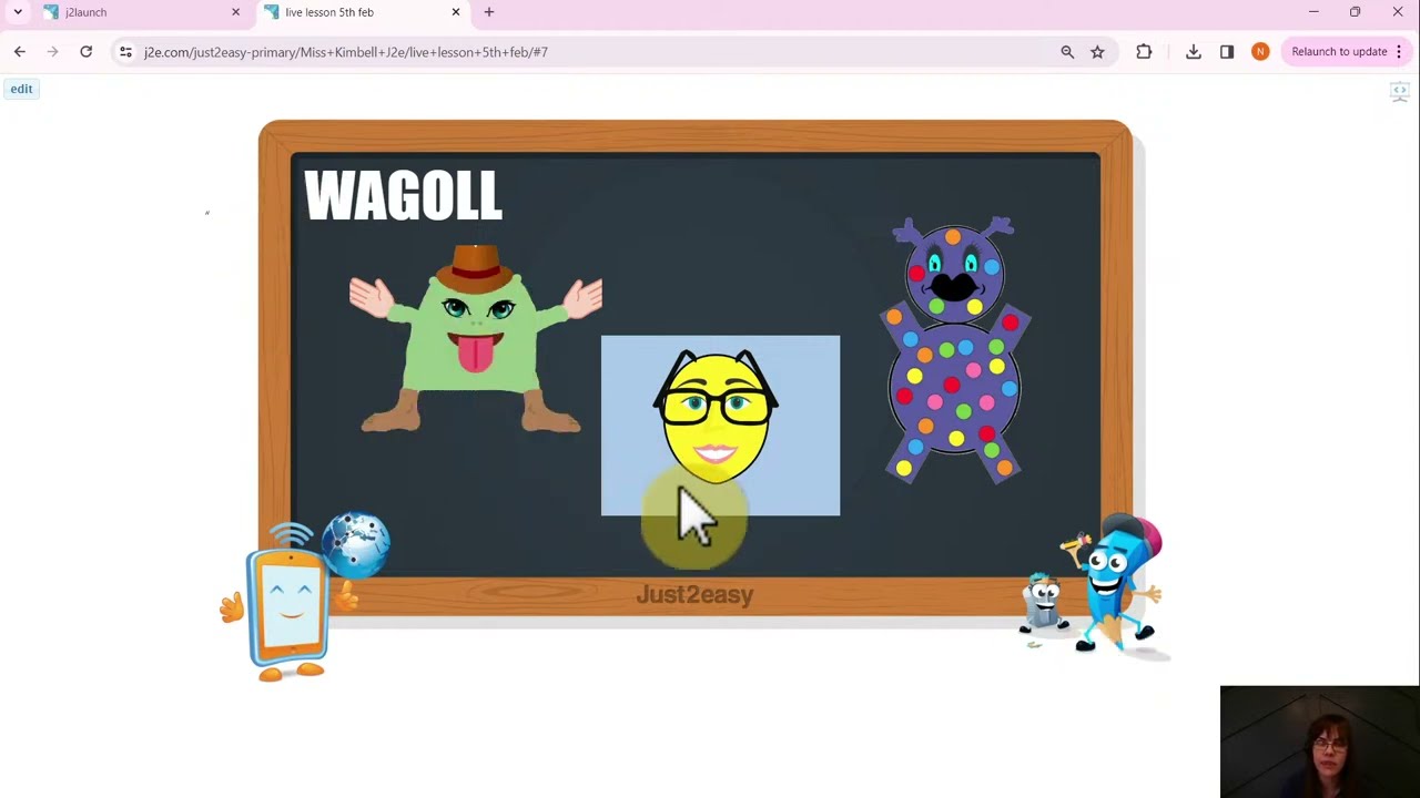 Just2easy Live Lesson - Safer Internet week - Creating an avatar (Year 2 & 3/ P3 & 4)