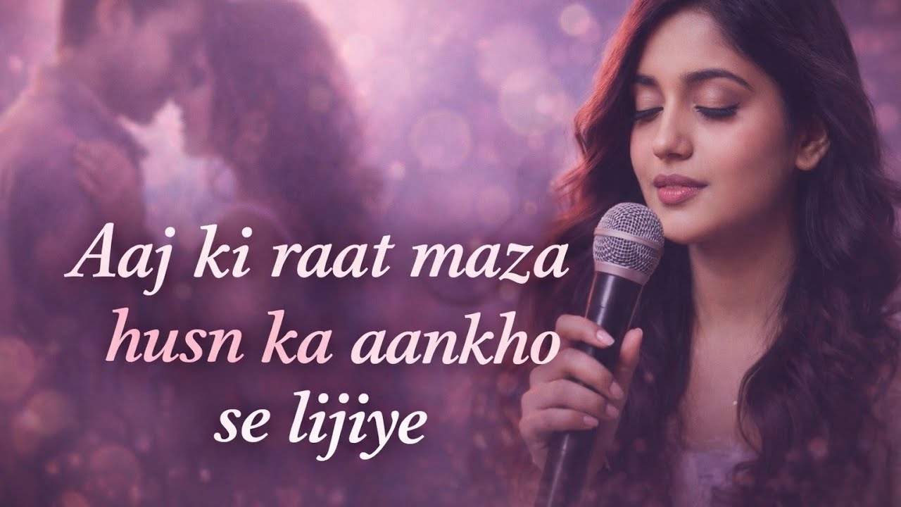 Aaj Ki Raat Maza Husn Ka Aankho Se Lijiye | Female Version | Silent Melody Remake #trending #shorts