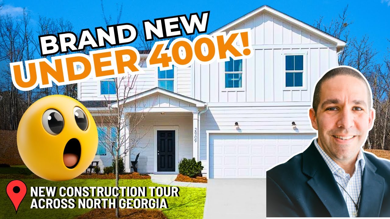 Affordable New Homes in North Georgia ➡️ 5 Spots Near ATL With Homes Under $400K!
