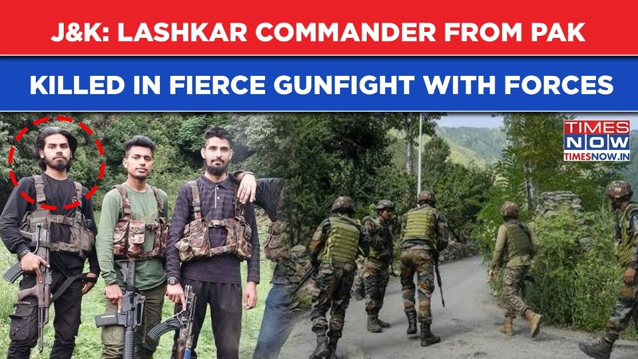 J&K: Forces Kill Lashkar Commander Yasir, Aide Of Pahalgam Mastermind In Fierce Budgam Gunfight