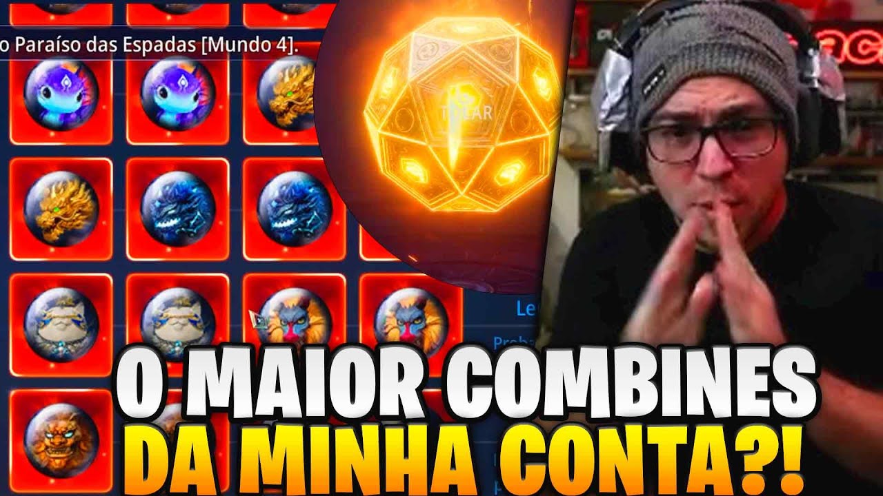 O MAIOR COMBINES DA MINHA CONTA!! COM DIREITO A PET M&Iacute;TICO?! 🔥🔥🔥 | MIR4
