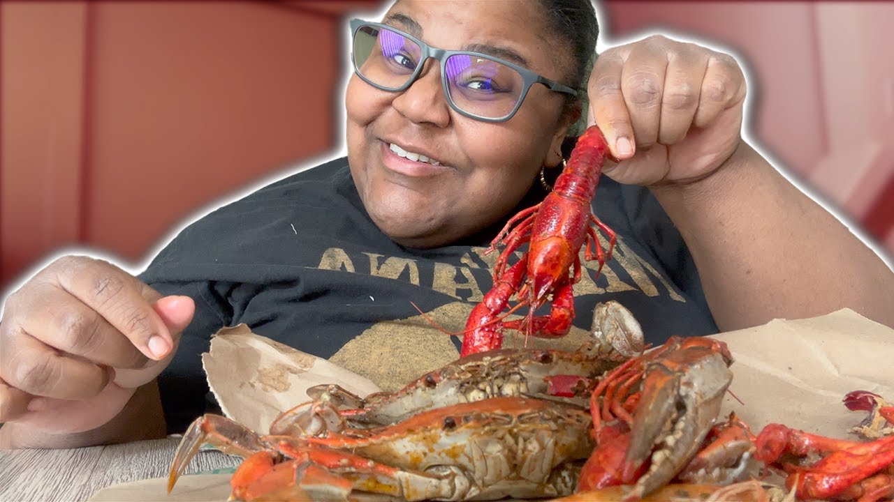 BLUE CRABS MUKBANG С PRISSY P