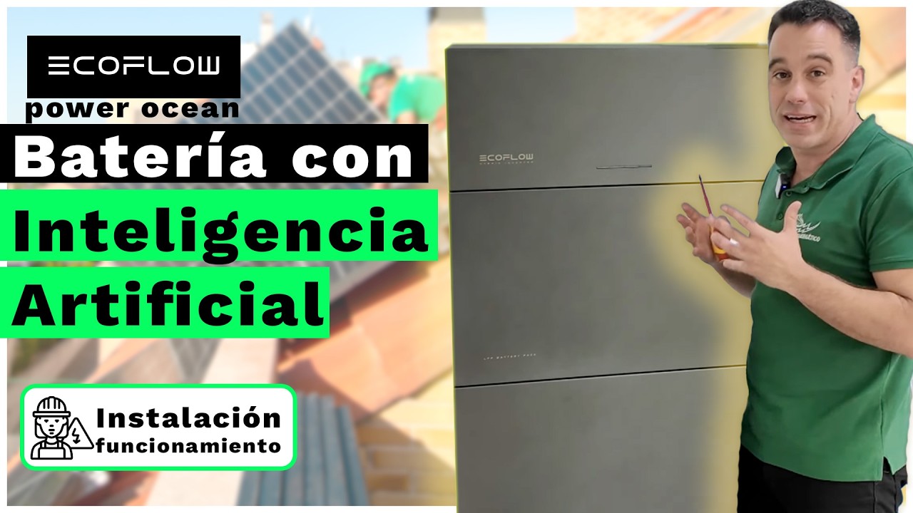 Esta bater&iacute;a con IA y automatizaciones est&aacute; a otro nivel | EcoFlow Power Ocean