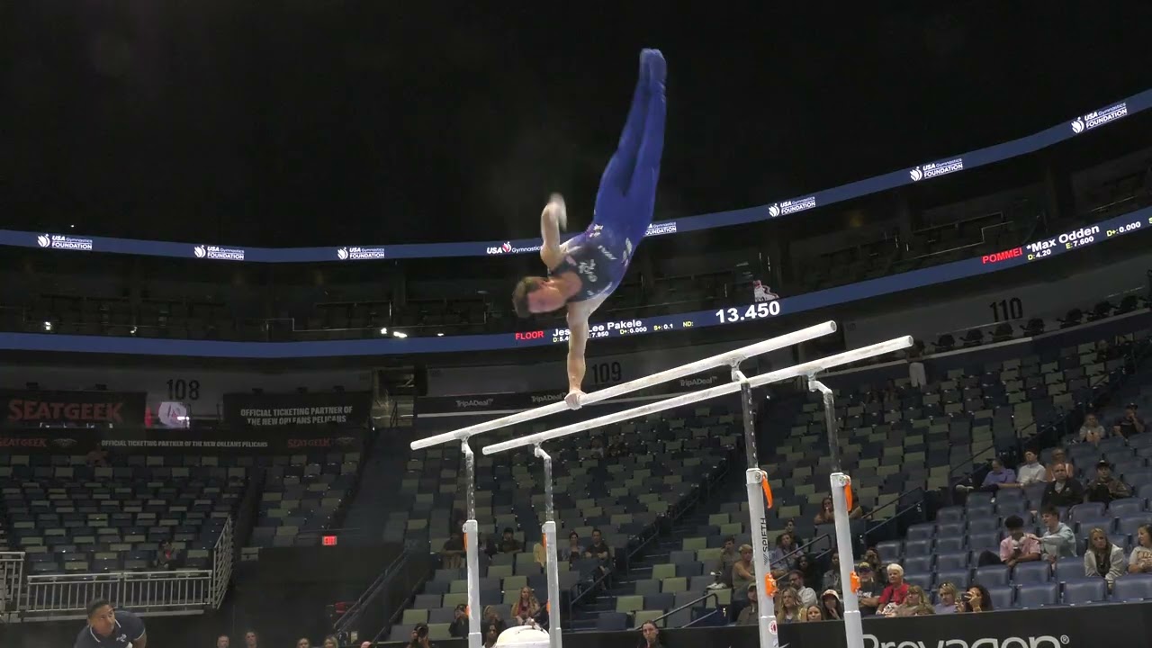 Brody Malone  - Parallel Bars -  2025 Xfinity U.S. Championships  - Senior Men Day 1