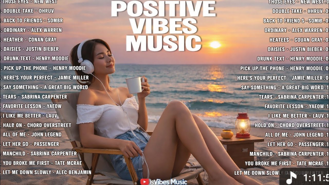 Positive Vibes Playlist 💗🎧 | New English Songs That Hit Deep – by Viral Vortex