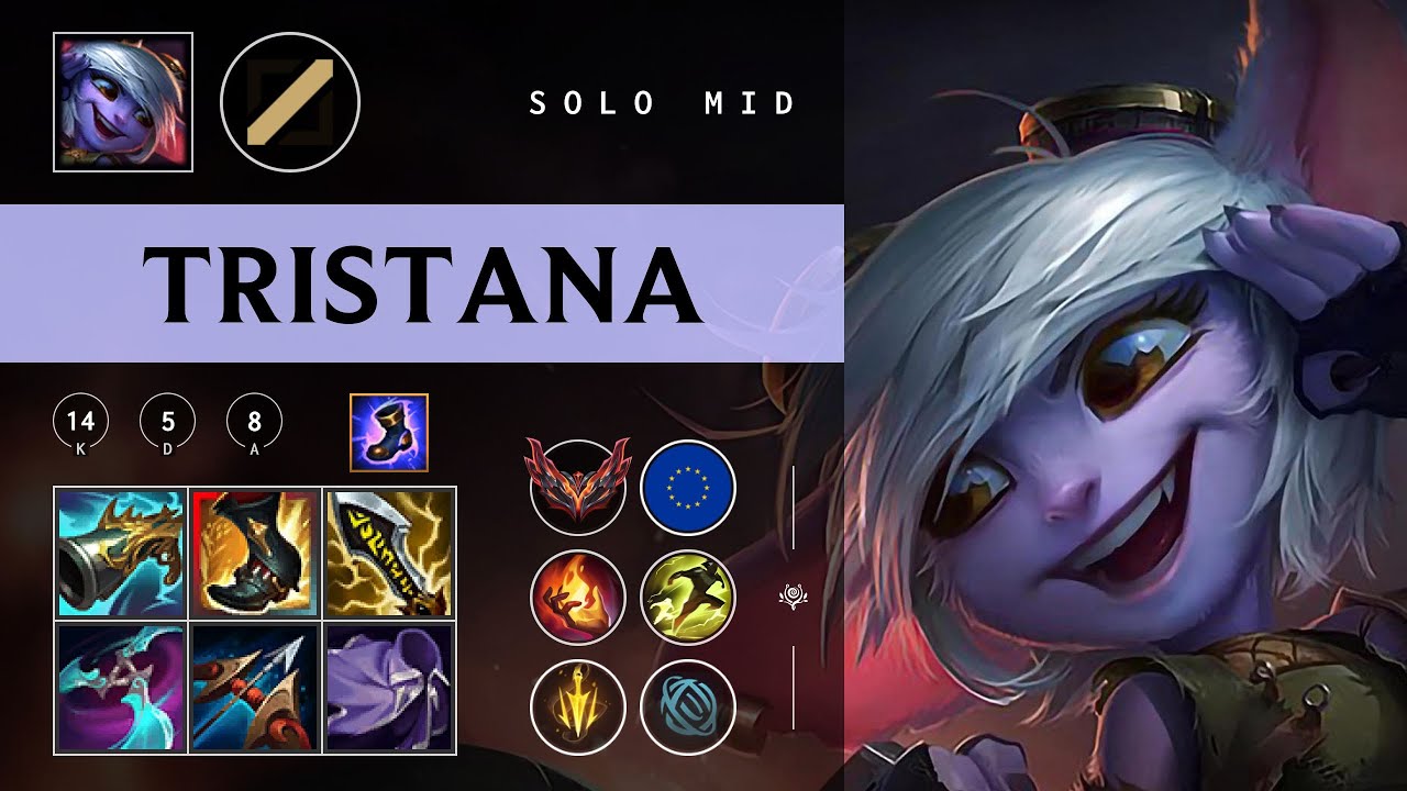 Tristana Mid vs Kassadin - EUW Grandmaster Patch 26.01