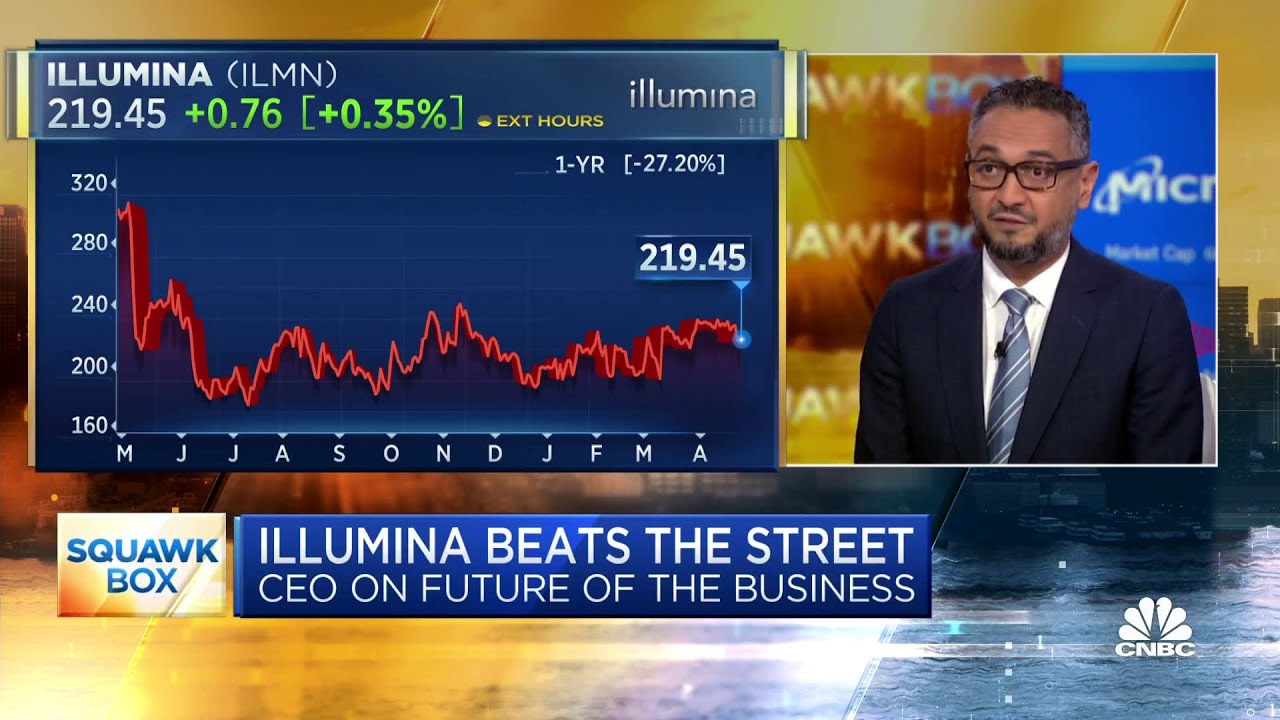 Illumina CEO Francis deSouza on Q1 earnings, Grail acquisition