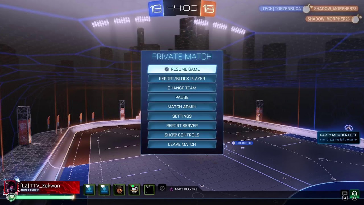 Rocket League with Viewers