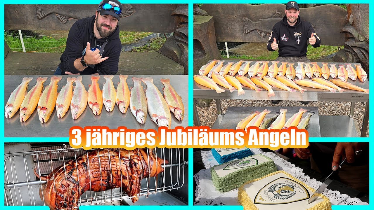 600KG Goldforellen Jubiläums Angeln