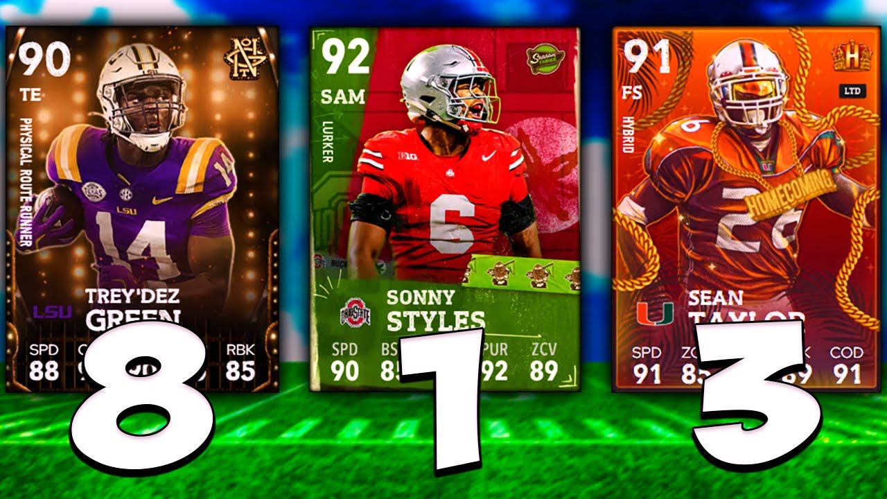 10 ОБЯЗАТЕЛЬНЫХ К ИСПОЛЬЗОВАНИЮ карточек в College Football 26 Ultimate Team!