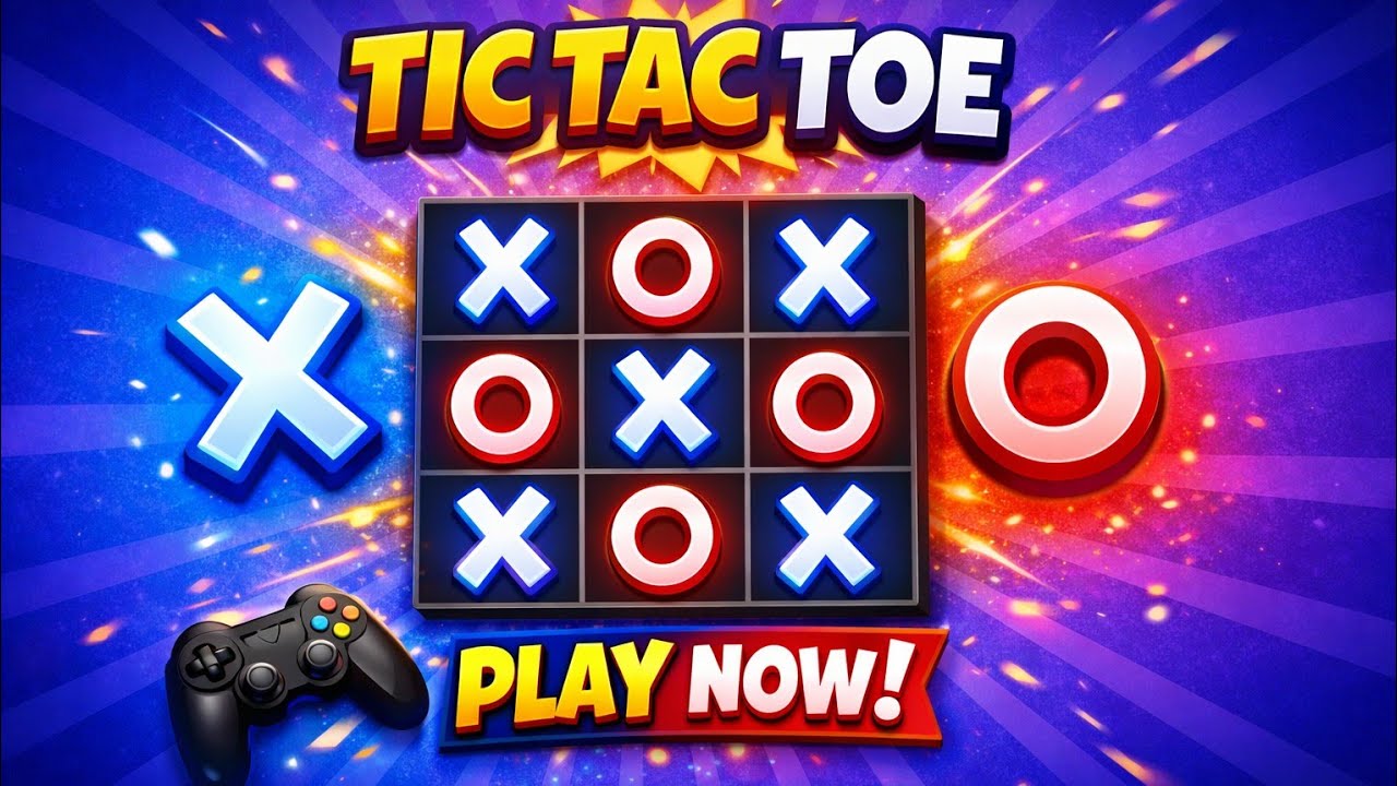 Tic Tac Toe Game 🎮 | X vs O Challenge | Play Now