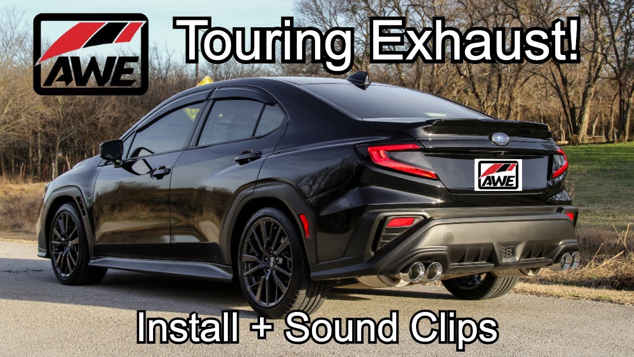 AWE Touring Catback Exhaust Installation + Sound Test | VB WRX (2022+)