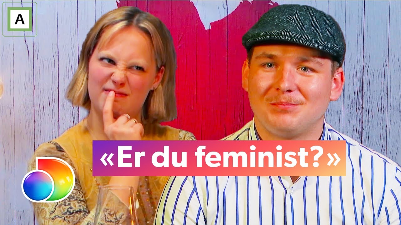Første date | Hun er ikke fornøyd med svaret hans om feminisme | discovery+ Norge