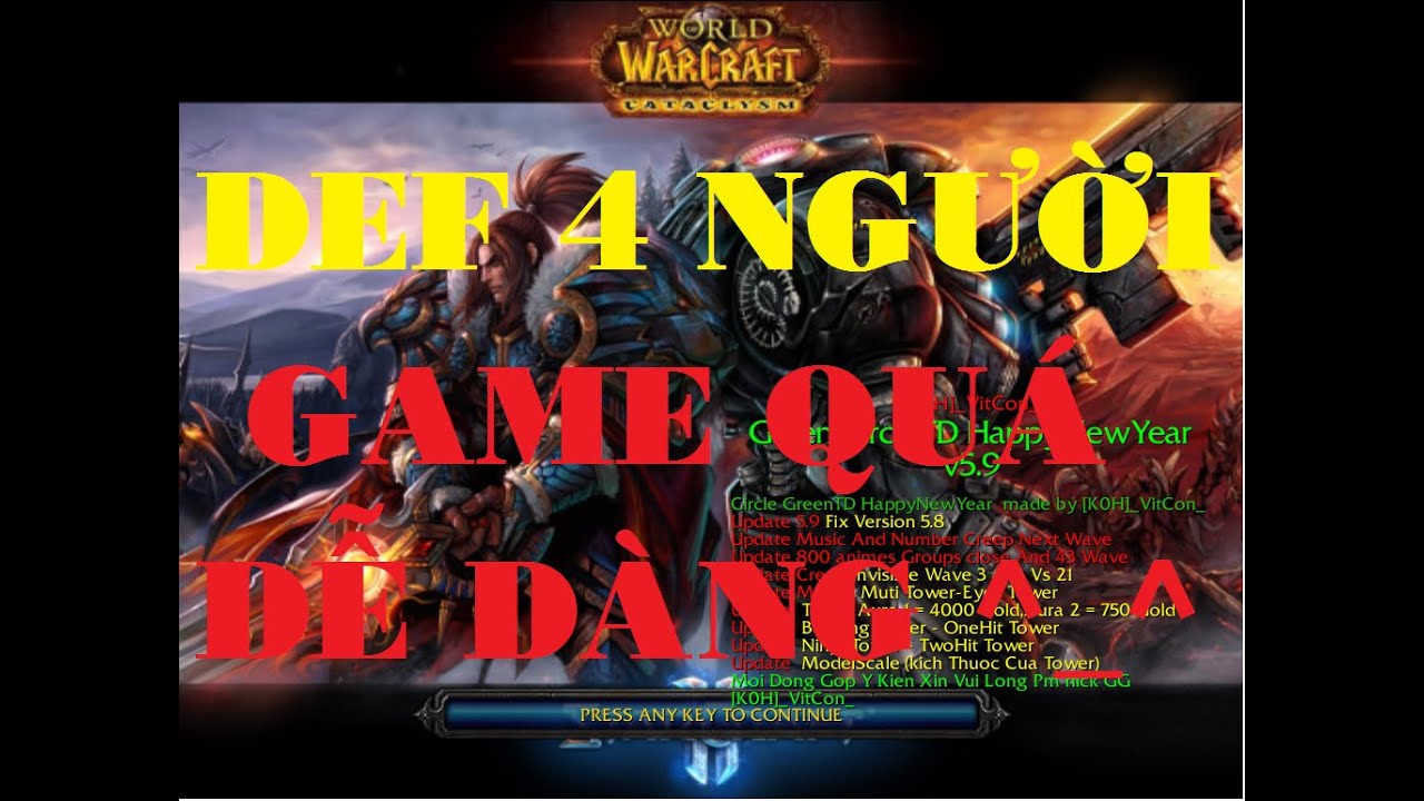 Warcraft III : Green TD Happy New Year V5.2 #2