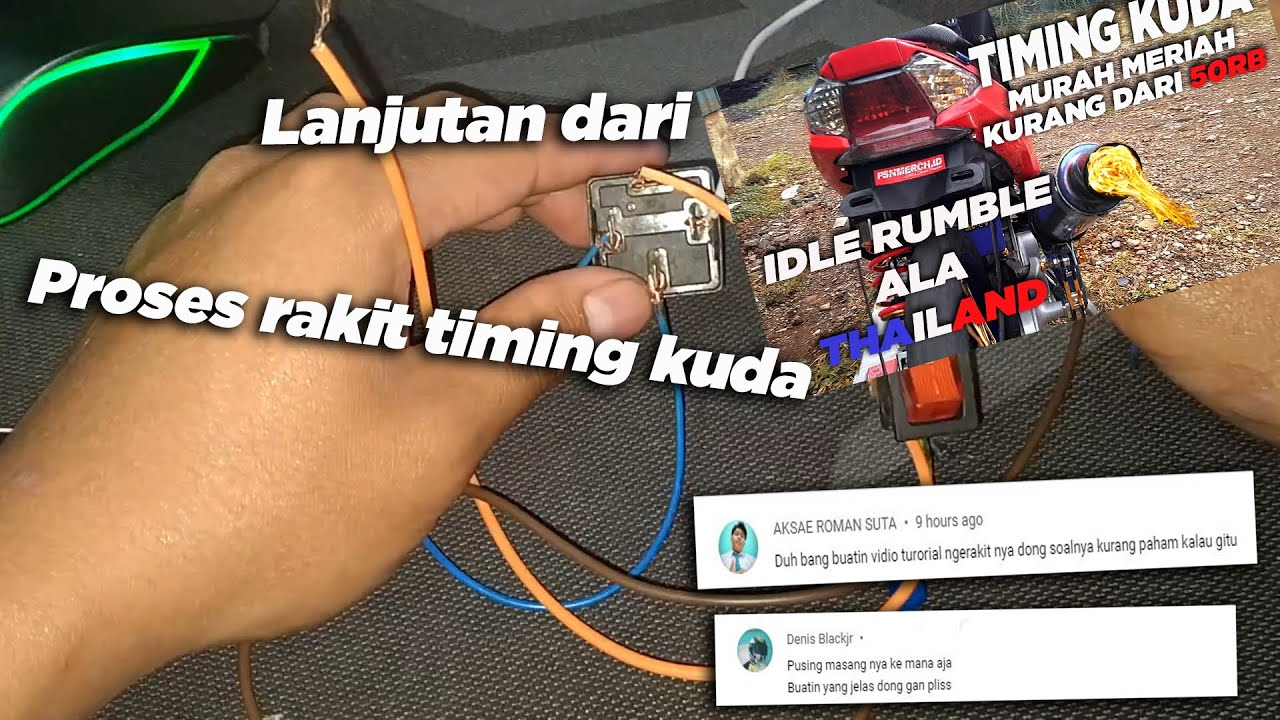 Cara mudah bikin suara timing kuda ala thailand kurang dari 50 ribu | PART2 (Bagian perakitan)