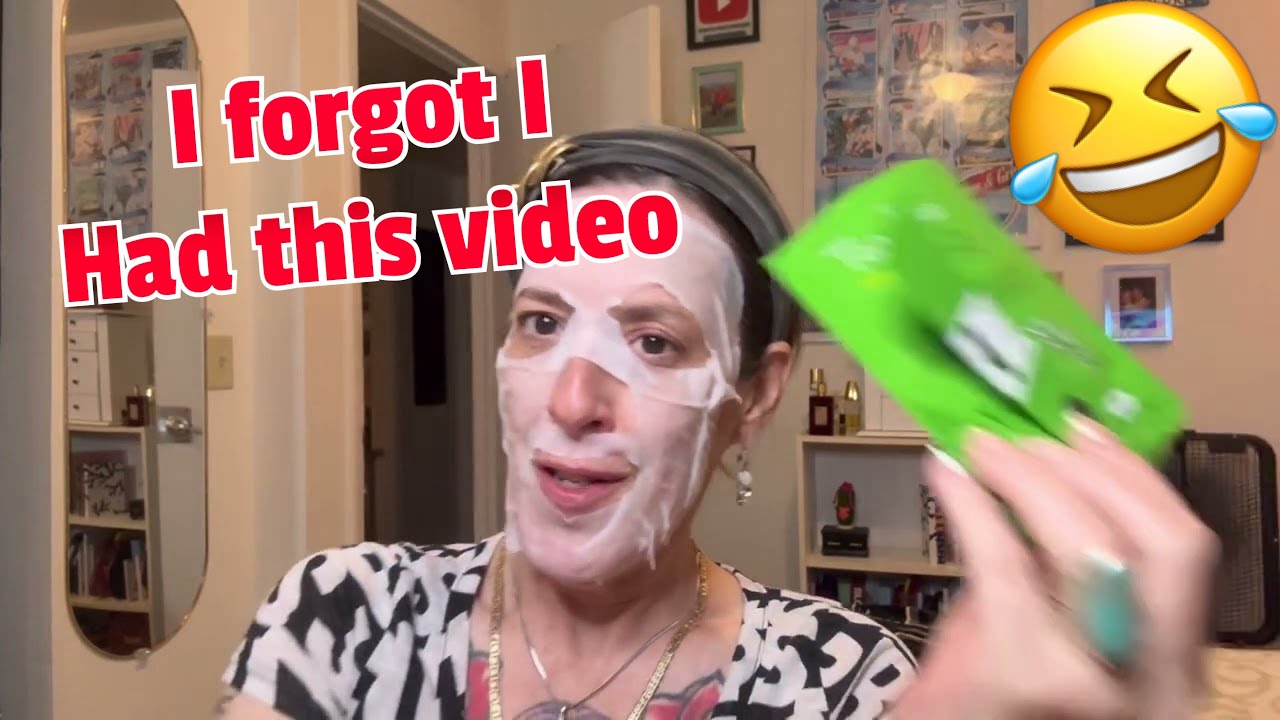 Mask Monday & Empties 