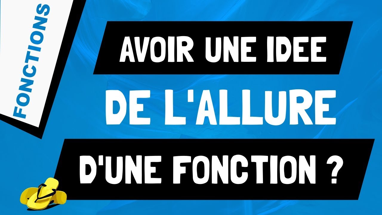 Comment tracer une fonction quelconque pour avoir une idée de son allure ?