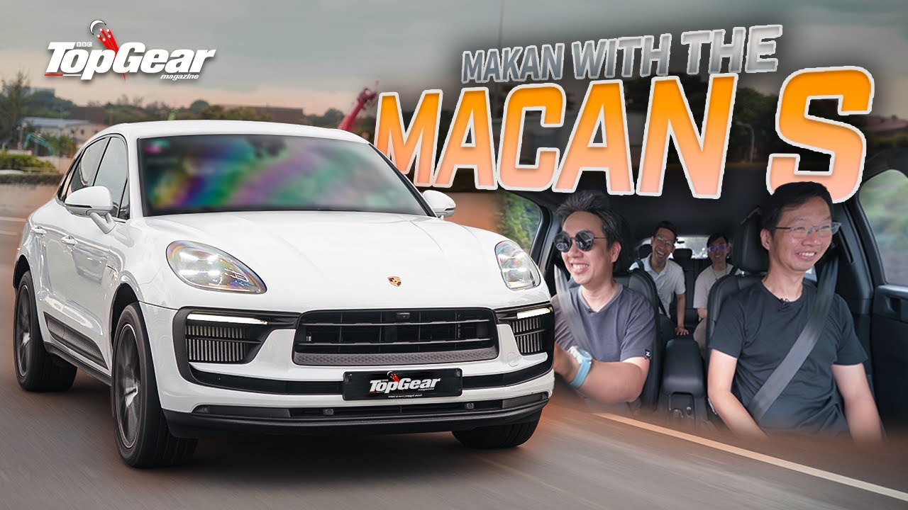 Follow us out for a day of makan in the Porsche Macan S | TopGear Singapore