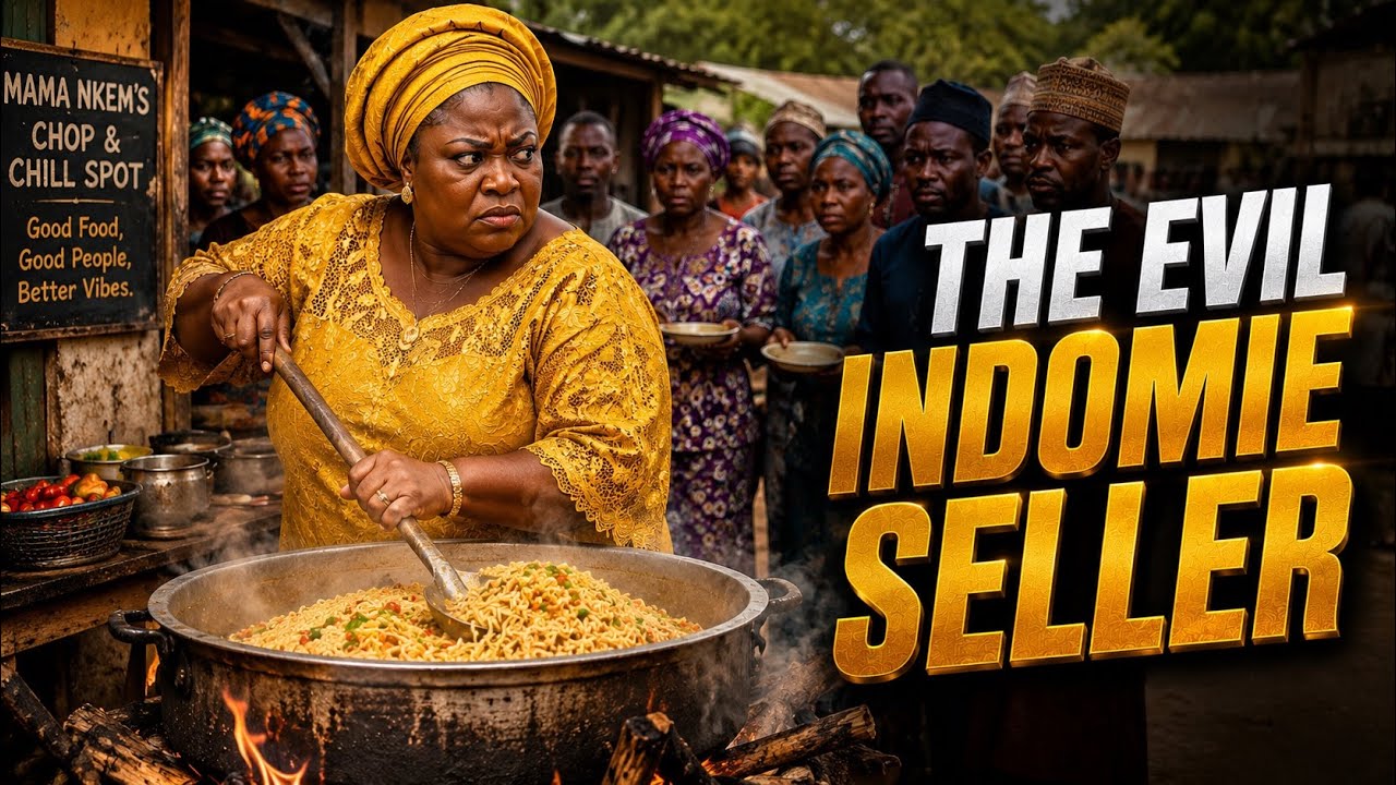 Мама, злая продавщица лапши быстрого приготовления Indomie — если бы только они знали правду #афр...