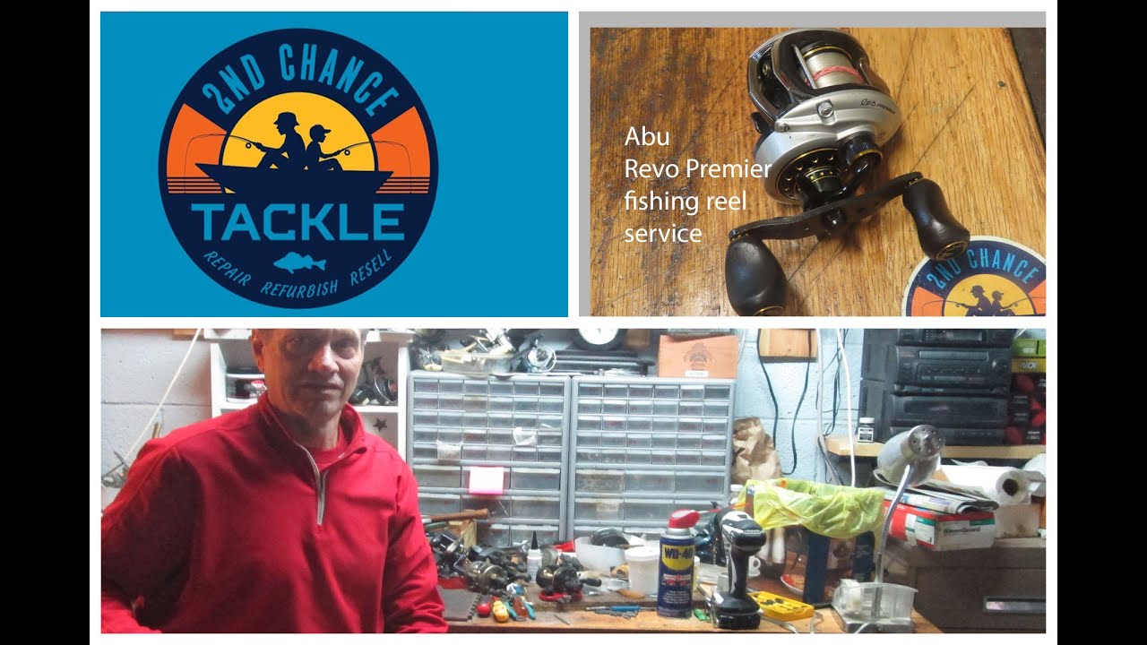 Abu Revo Premier baitcasting fishing reel how to service