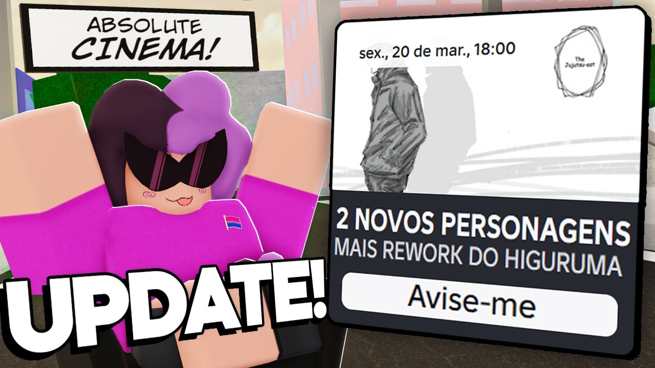 UPDATE CONFIRMADA!! 2 NOVOS PERSONAGENS E REWORK NO JUJUTSU SHENANIGANS!