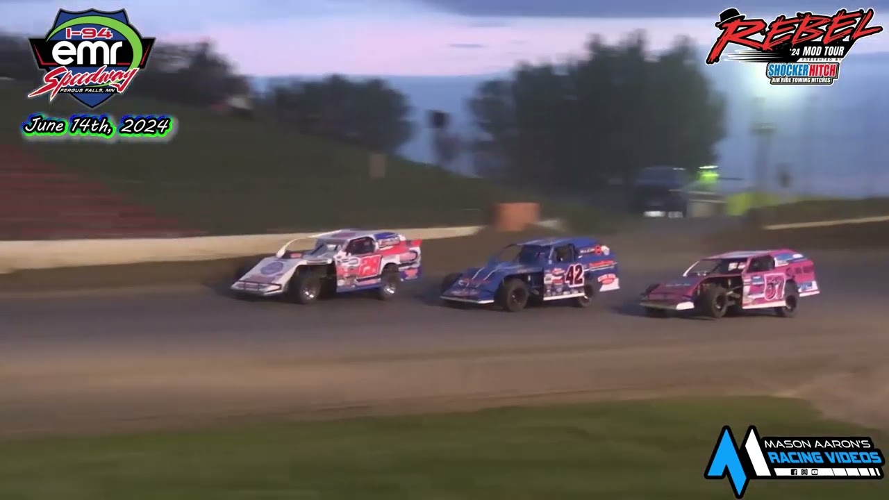 I-94 emr Speedway WISSOTA Midwest Modified A-Main (Rebel MOD Tour) (6/14/24)