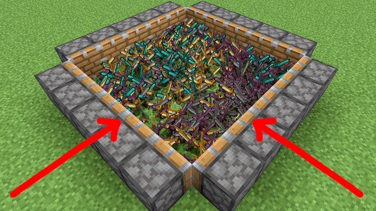 all minecraft swords combined = ???