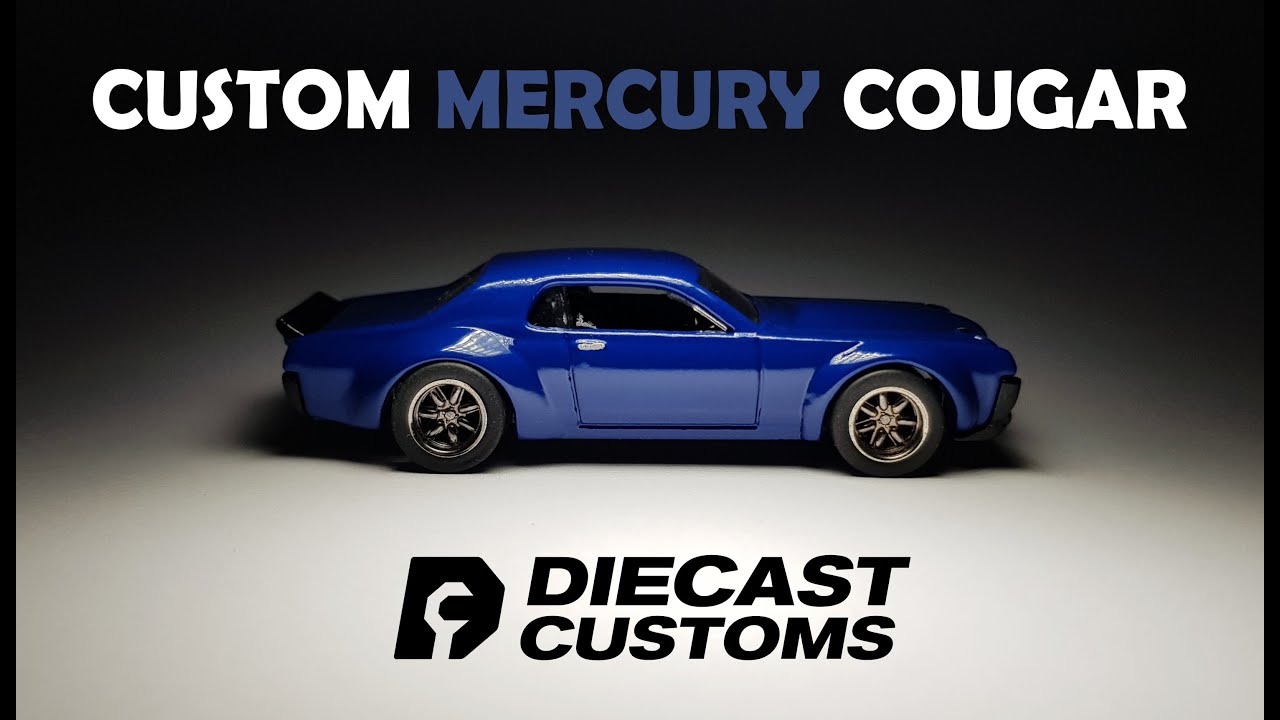 Custom Hot Wheels Mercury Cougar