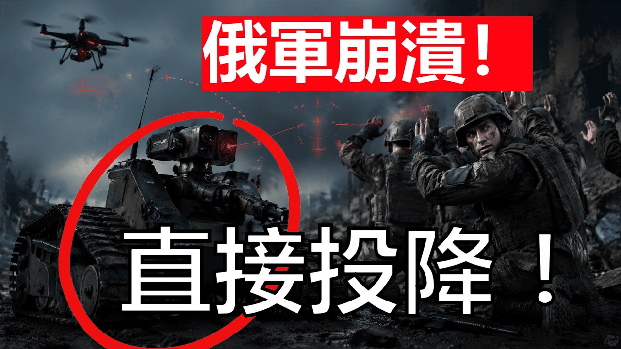 烏軍無人機活捉俄軍！人類已被踢出戰場？德烏聯手，下一個被淘汰的是誰？【天馬行空的王】