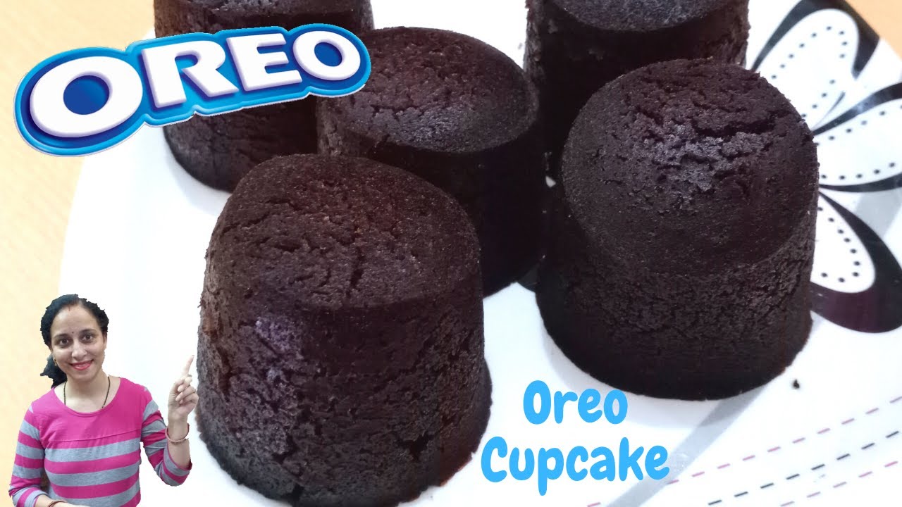 Oreo Cup Cake Recipe || Oreo Biscuit cup Cake  || Oreo cupcakes without Oven || Oreo Biscuit Muffins