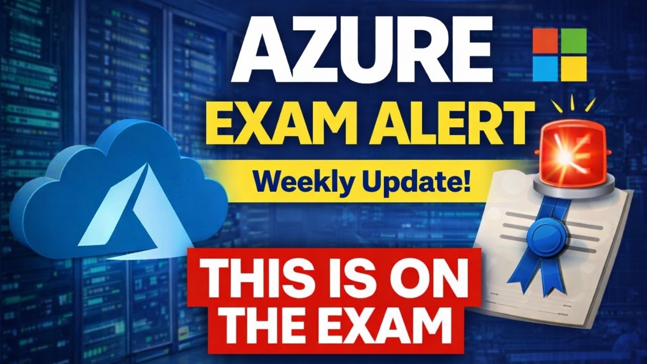 Предупреждение об экзамене Azure 🚨 Эти обновления могут появиться в экзаменах AZ-900 и AZ-104