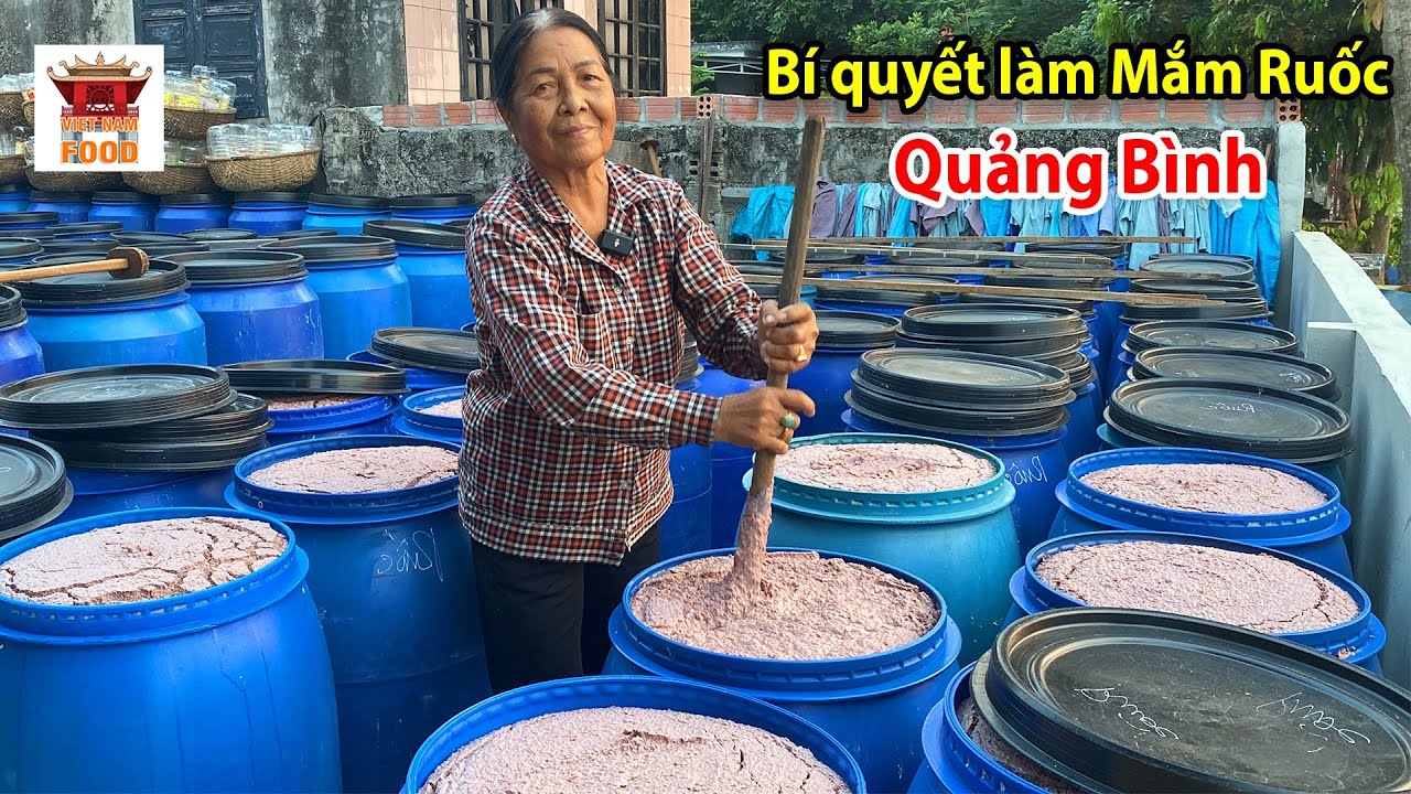 Khám phá nghề làm Mắm Ruốc Đặc sản Quảng Bình | Viet Nam Food